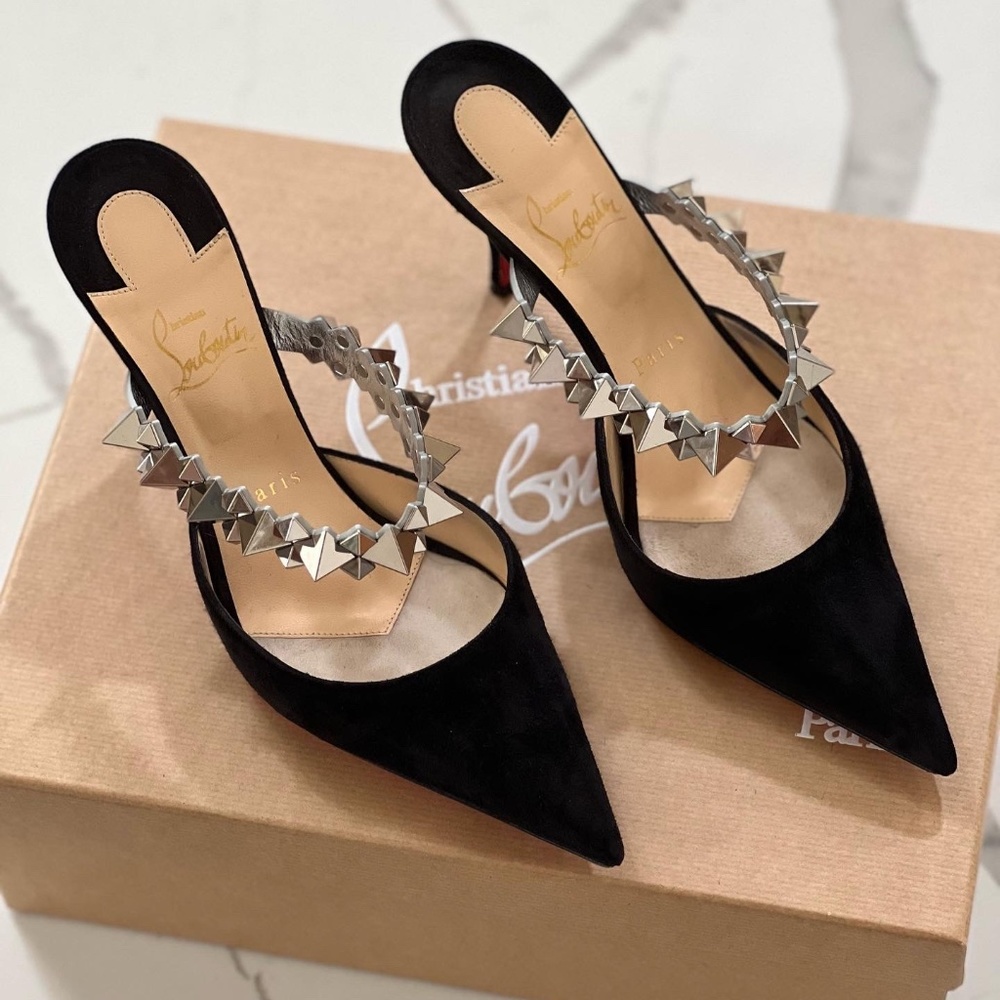 Christian Louboutin Planet Choc Stiletto Mule